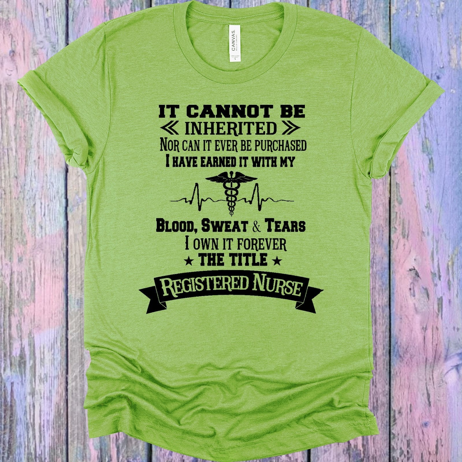 I Own the Title Forever Registered Nurse Graphic Tee